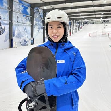 Snowplanet instructor Dolly Li