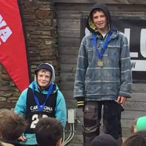 Fergus and Fletcher McArthur Freestyle Skiers