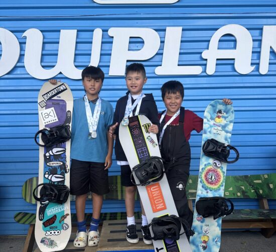 Winners of the 365 Schools Challenger Cup at Snowplanet