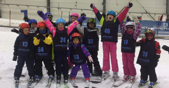 Rippers and Riders kids skiing