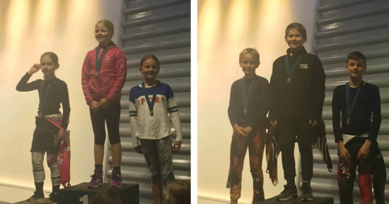 Kids slalom winners