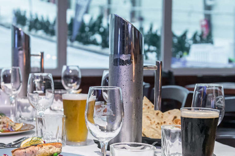 office Christmas party at Snowplanet