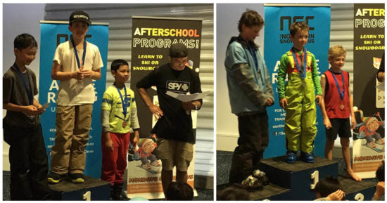 kids slopestyle winners