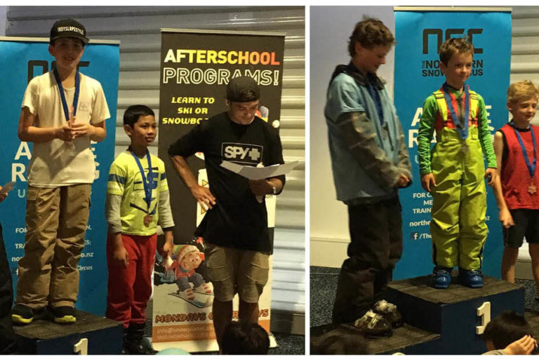 kids slopestyle winners