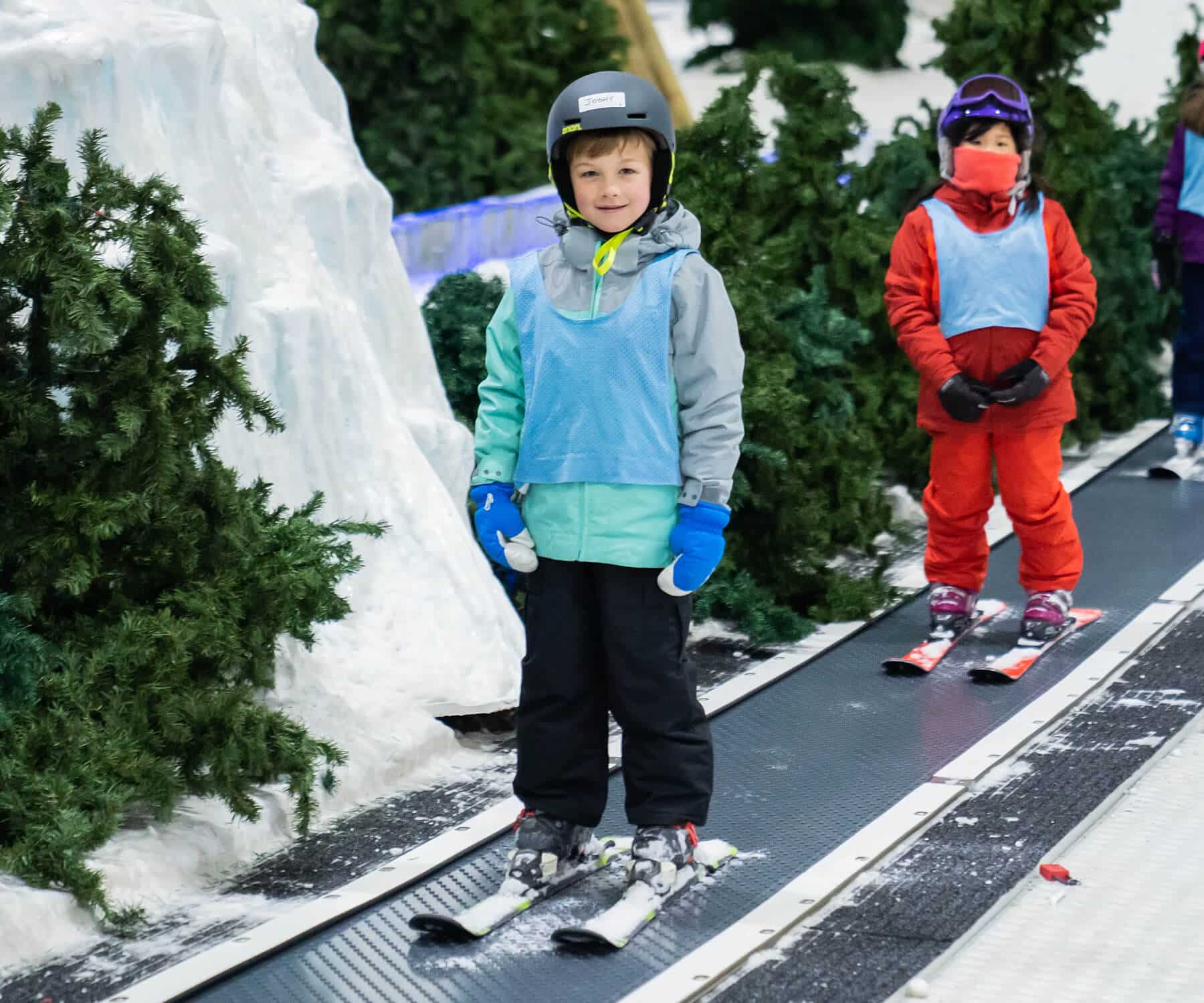 Family fun skiing at Snowplanet
