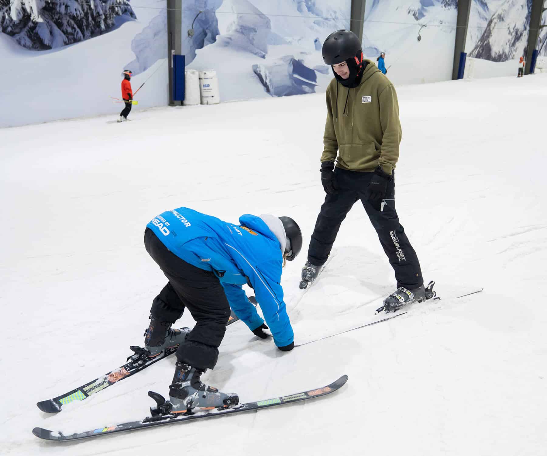 Snowplanet private ski lesson